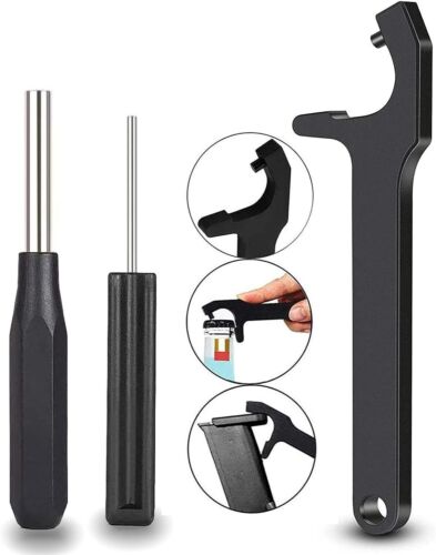 Glock Tool Kit Mirino Anteriore Strumento Rivista Smontaggio Strumento Pin Punzone 19 17 26 43 - Foto 6 di 11