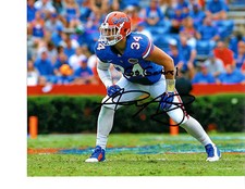 Alex Anzalone Florida Gators signed autographed 8x10 football photo a