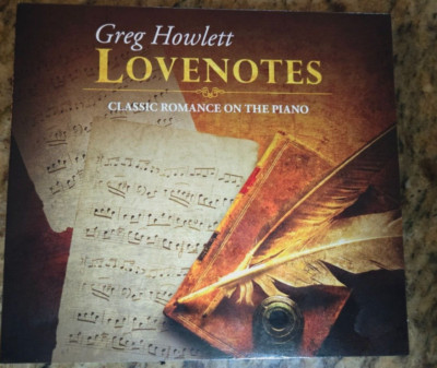 Greg Howlett - Lovenotes CD - Classic Romance On The Piano - Very Nice ...