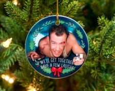 Die Hard Bruce Willis Ceramic Christmas Ornament Best Christmas Movie Keepsake