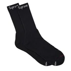 Supreme x Hanes Crew Socks Black