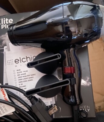Elchim Milano Xlite Plus Hair Dryer - Italian Brushless Digital Technology