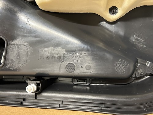TOYOTA CHR MK1 N/S FRONT DOOR CARD BLUE NEW GENUINE 67620 F4030 C1 - Picture 11 of 12