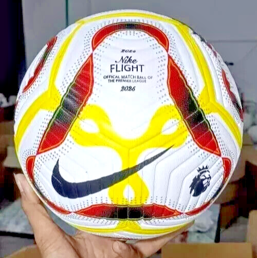 Nike Flight Premier League サッカーボール 24-25 Nike Premier League 24/25 Flight Soccer Ball - White/Blue