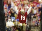 Joe Montana San Francisco 49ers  autographed 8x10 photo plaque COA — photo 2