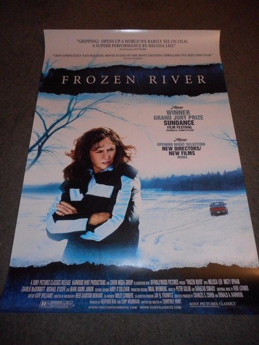 FROZEN RIVER - ORIGINAL SS ROLLED POSTER - 2008 - MELISSA LEO