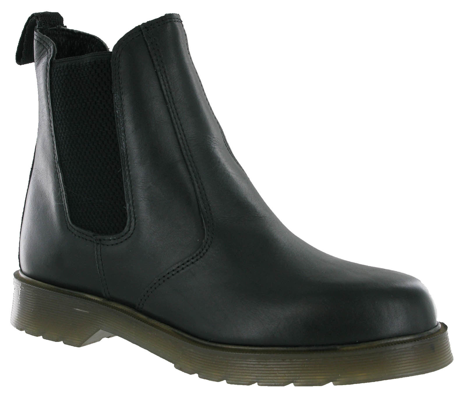 Grafters Mens Black Leather Pull On 