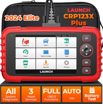 LAUNCH CRP123X PLUS Profi KFZ Diagnosegerät Auto OBD2 Scanner ALLE SYSTEM TPMS