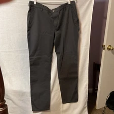 01062-4 Carhartt Wms Rugged Flex Rel Fit Canvas Work Pant- Dark Gray SZ 18 Tall