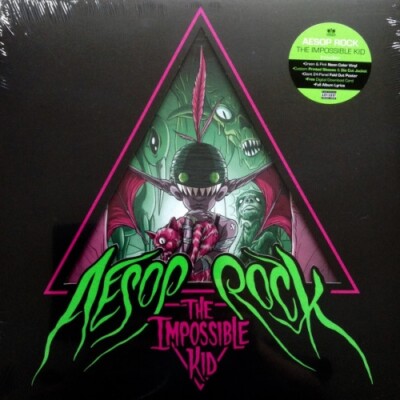 AESOP ROCK The Impossible Kid 2x LP NEW COLORED VINYL Rhymesayers Open Mike Eag