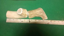 2 BIG THICK ELK ANTLER XXL DOG CHEW SPLITS 1 Of Antler Moose Treats Large
