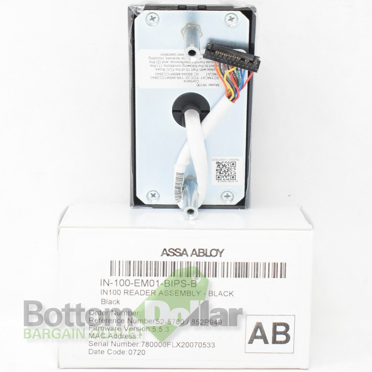 Assa Abloy IN100EM01BIPSB 9VDC Wireless Access Control Reader Assembly Black eBay