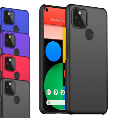 Für Google Pixel 5 5G 6.0'' Hülle - Clip On Slim Hard Case Dünn Hybrid Matt Cover