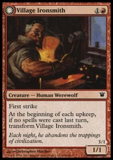 Magic the Gathering MTG Village Ironsmith (168) Innistrad   LP
