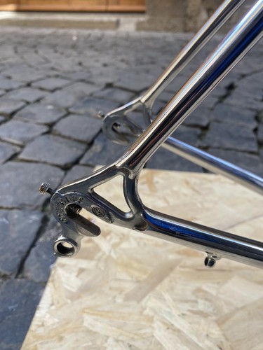 Telaio Bdc Vetta/Cinelli Per Learco Guerra Vintage Columbus Tubi Ovali - Foto 8 di 12