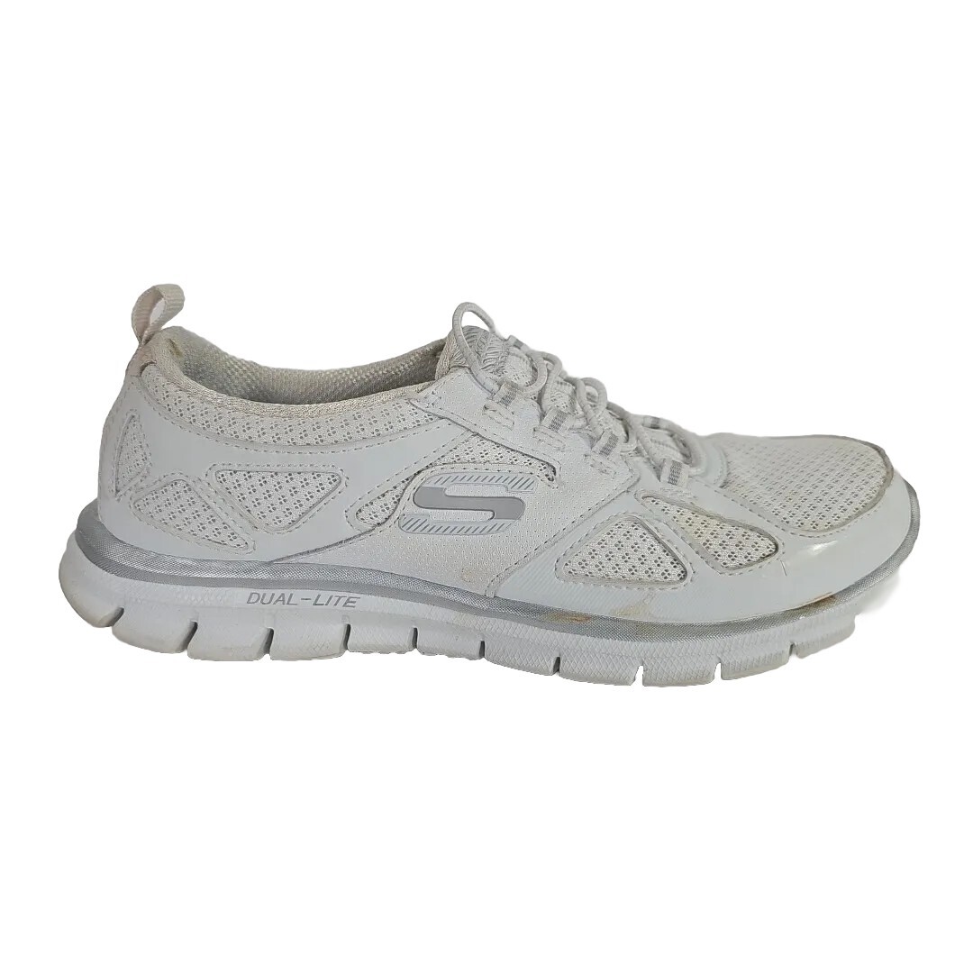 Skechers Womens Lynx Athletic Sneakers, Fashion Shoes, Size US - Main Image