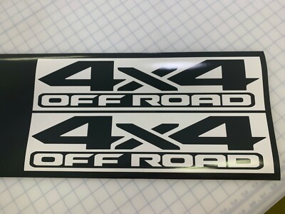 X2: 4X4 OFF ROAD fits Dodge RAM 1500 2500 Dakota Pickup truck bedside decal