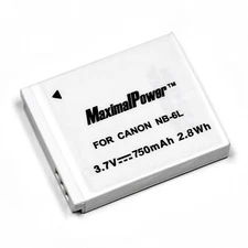 Replace NB-6L Battery for Canon PowerShot SX170 IS, SX240 HS, SX260 HS, SX270 HS