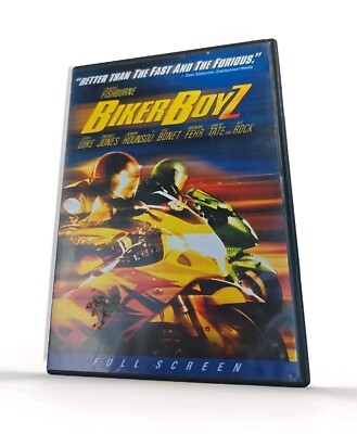 Biker Boyz DVD 2003 Fullscreen Laurence Fishburne Kid Rock Derek Jones Orlando