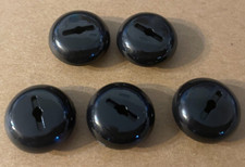 Black Riddell Threaded Valve Cap S-pad Set Of 5 Black Riddell Threaded Valve Cap S-pad Set Of 5