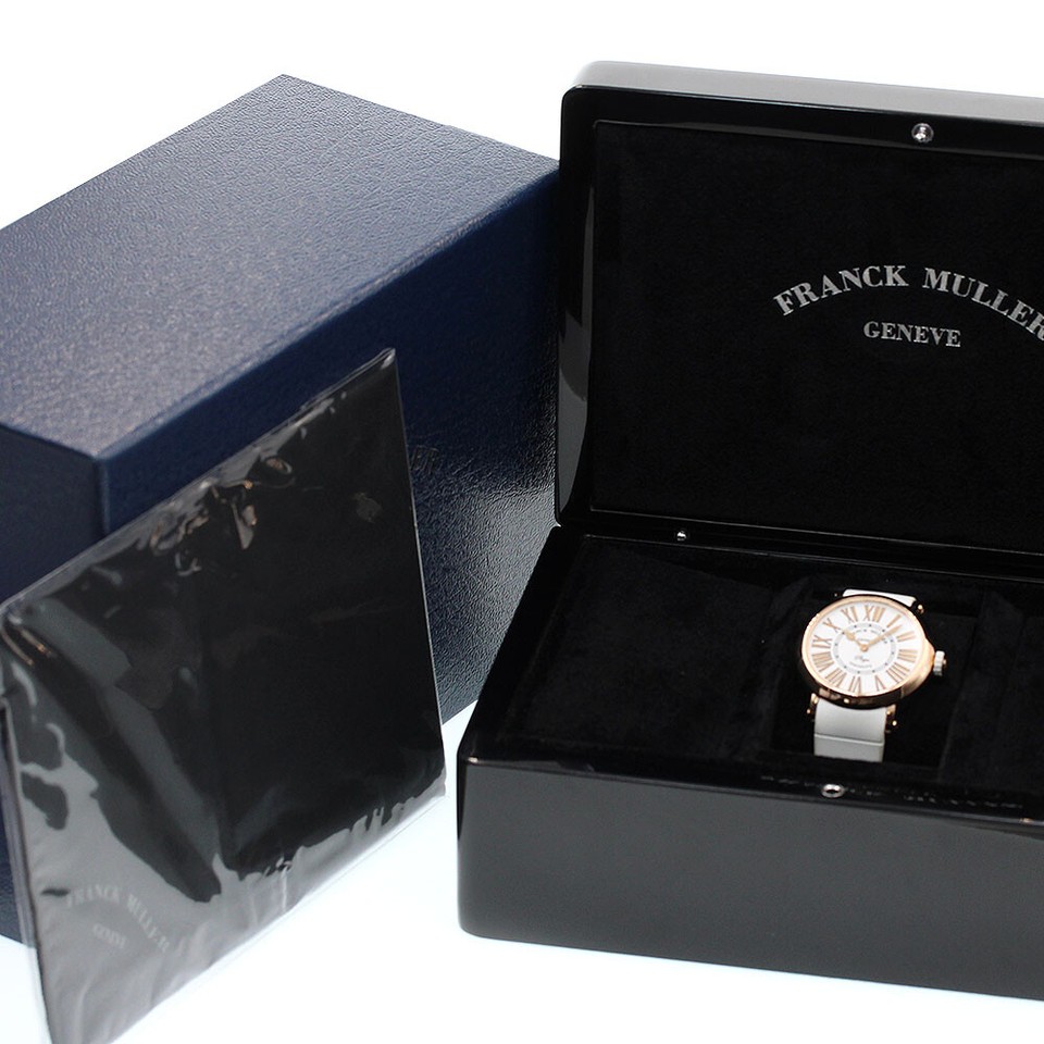 FRANCK MULLER 8035QZRELRPLY Round Pliers Ladies Watch From Japan G1016