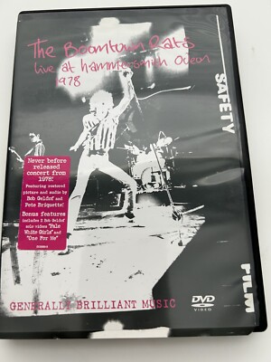 The Boomtown Rats: Live at Hammersmith Odeon, UK (DVD, 1978 ...