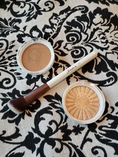 OFRA highlighter and bronzer full size lot with Firma brush number 103, new