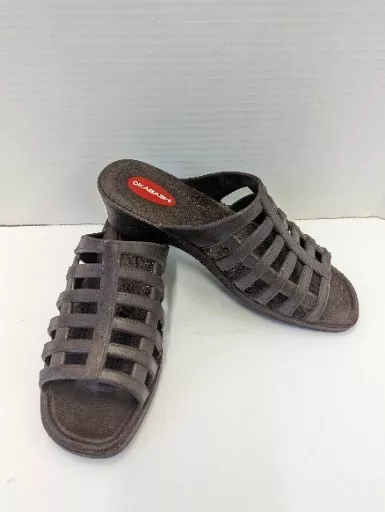 Okabashi Sienna Womens Size Small Size 5 6 Wedge Sandals Basket
