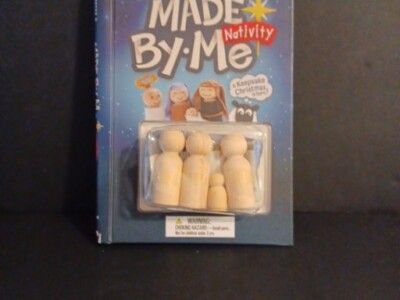 MADE-BY-ME NATIVITY (MAKER FUN FACTORY) By Mikal Keefer & Charity Kauffman *NEW*