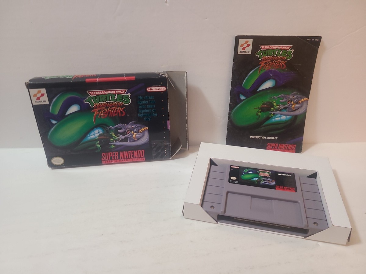 Teenage Mutant Ninja Turtles: Tournament Fighters (SNES, 1993) CIB