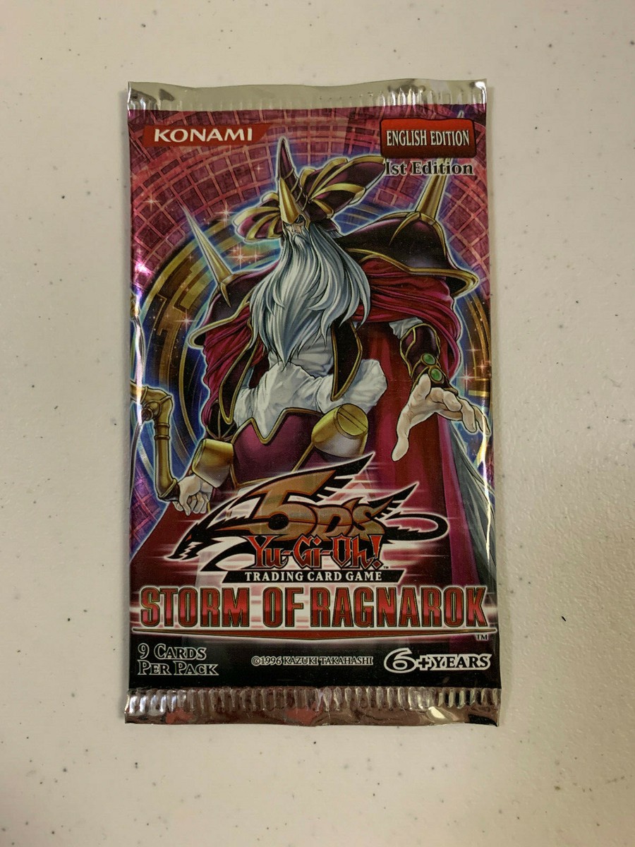 Yu-Gi-Oh! TCG 5D's Storm Of Ragnarok 1st Edition 2 Booster Packs