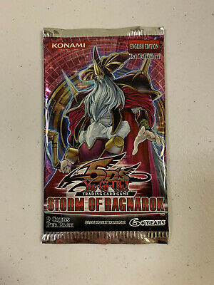 TCG 5D's Storm Of Ragnarok 1st Edition 2 Booster Packs Yu-Gi-Oh 