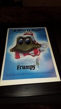 Frumpy Frumpy's Fable Christmas Rare Original Promo Poster Ad Framed!