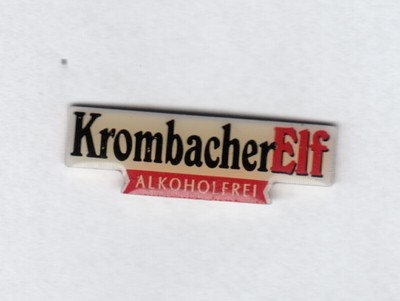 Krombacher Elf Lettering Bierpin