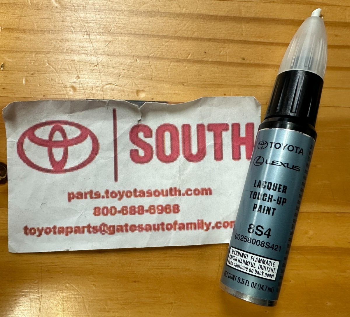 Genuine Toyota Lexus Touch Up Paint SKY BLUE PEARL 00258-008S4-21