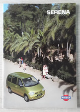 Nissan Serena Brochure 1997 - 1.6 2.0 2.3D GX SLX Excursion