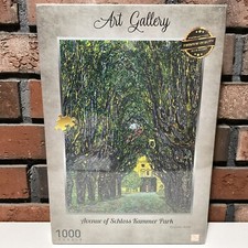 Avenue of Schloss Kammer by Gustav Klimt 1000 Piece Jigsaw Puzzle - New