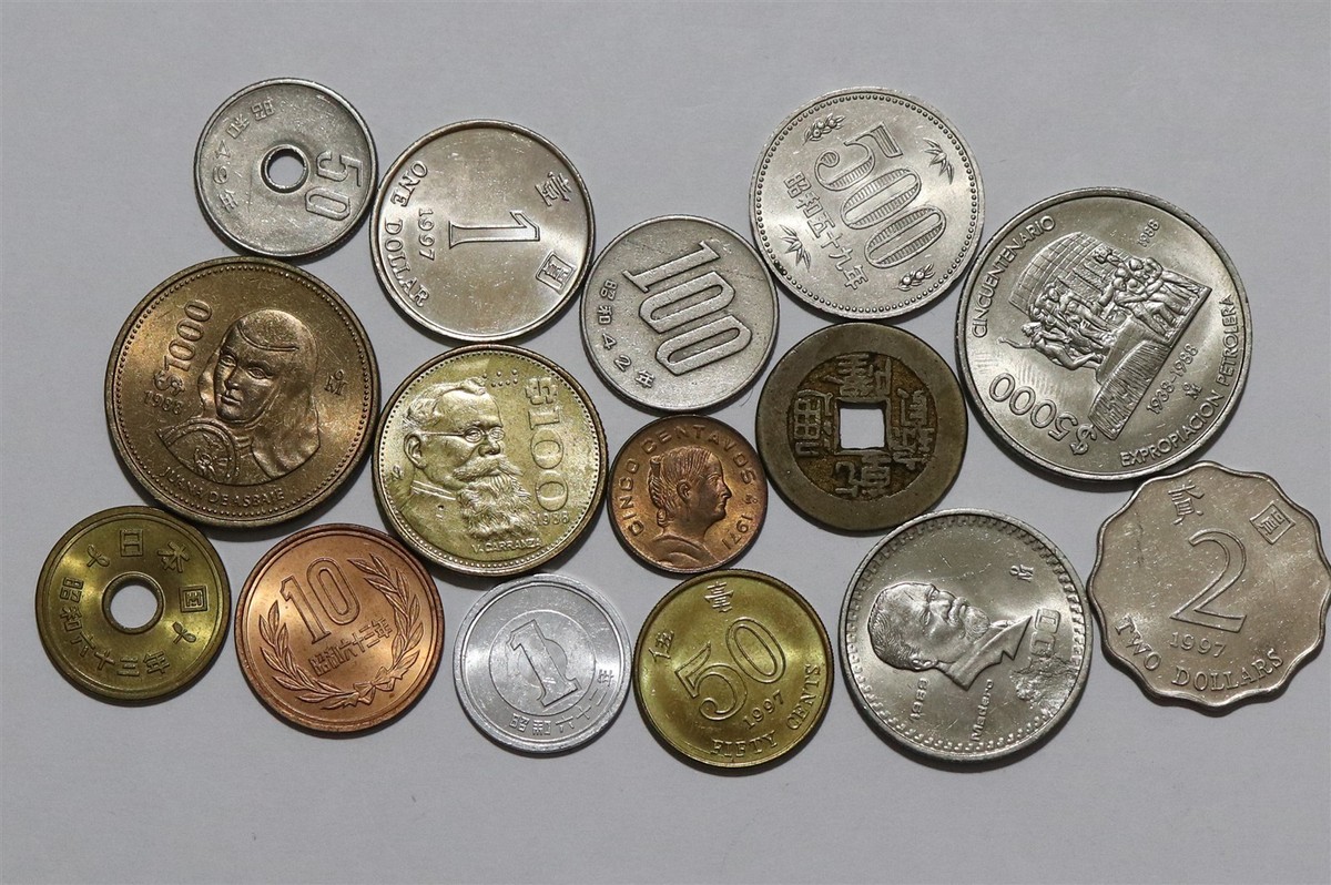 🧭 🇲🇽 MEXICO + JAPAN NICE COIN COLLECTION B84 #58 YG6 | eBay