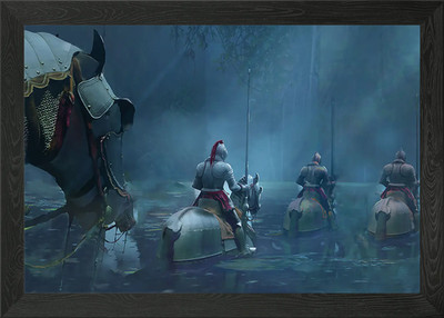 CONQUEST OF PARADISE Framed Wall Art Poster Canvas Print Picture