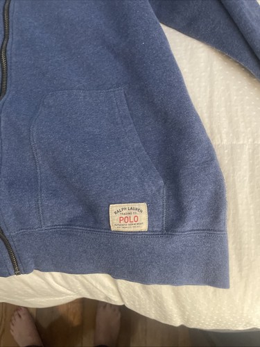 Youth Ralph Lauren Zip Hooded Sweatshirt XL 18-20 - Picture 4 of 4