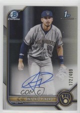 2022 Bowman Chrome Prospect Refractor 172/499 Antonio Pinero #CPA-AP Auto 1u6