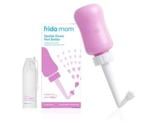 Frida Mom Upside down Peri Bottle for Postpartum Care, Portable Bidet Perineal C