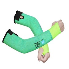 J H Cut Resistant Sleeves with Thumb Slot,ANSI Level A6,Arm Protection for Gl...