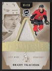 2018-19 The Cup Tri-Laterals Jersey #TL-BT Brady Tkachuk 05/33 !!