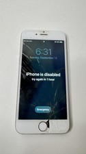 iPhone 6 A1549 Silver For Parts Not Fully Functional Cracked Screen