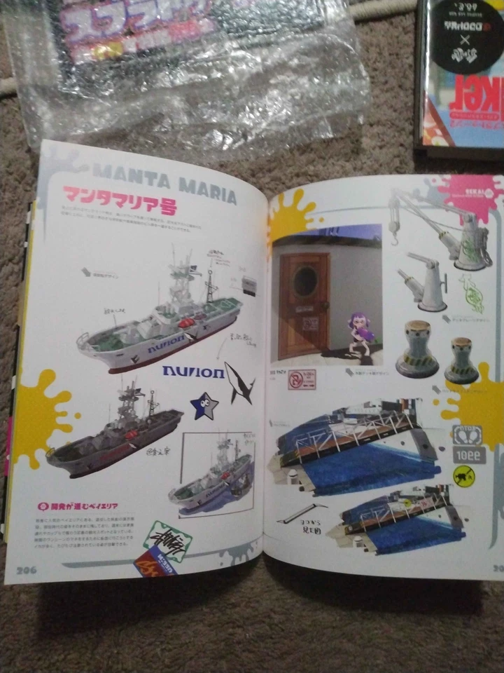 Splatoon 2 Ikasu Art Book 2017 Japanese Art of Splatoon 2 Paper back USA seller - Image 3 of 4