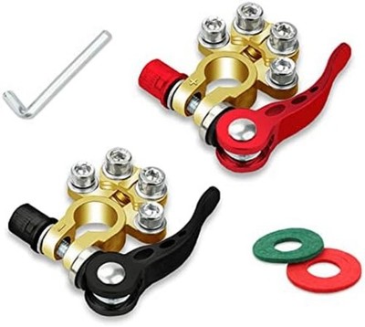 2 Battery Terminal Connectors Quick Release Disconnect for SAE/JIS Type A Copper