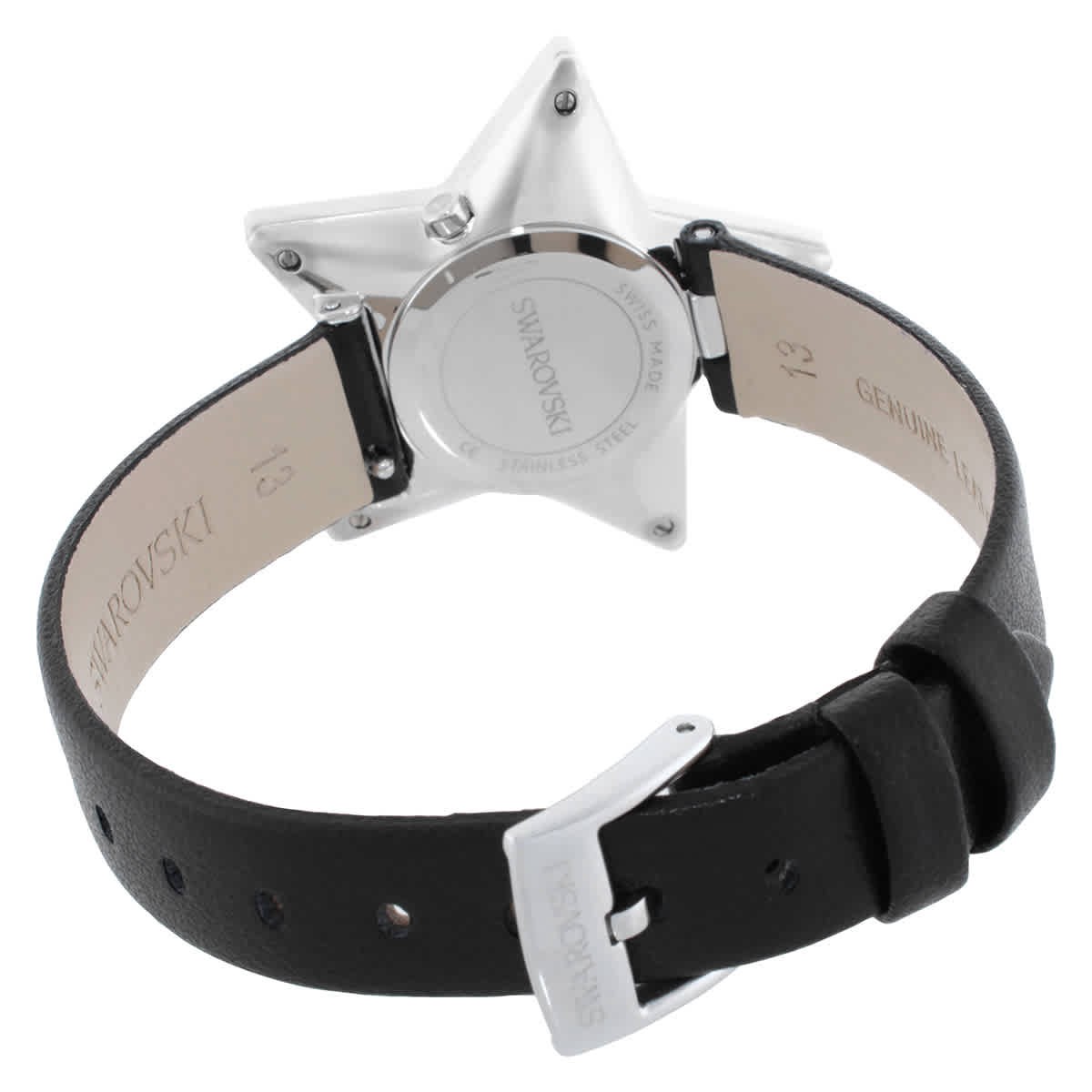 SWAROVSKI 腕時計　星 Swarovski Symbolica Star Quartz Crystal Silver Dial Ladies Watch