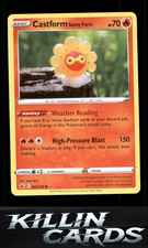 Castform Sunny Form 022/198 Pokemon Common SWSH06: Chilling Reign Card NM