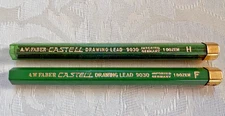 A.W. FABER CASTELL DRAWING LEAD#9030 Refill Lead Germany H & F; FULL PACK +EXTRA